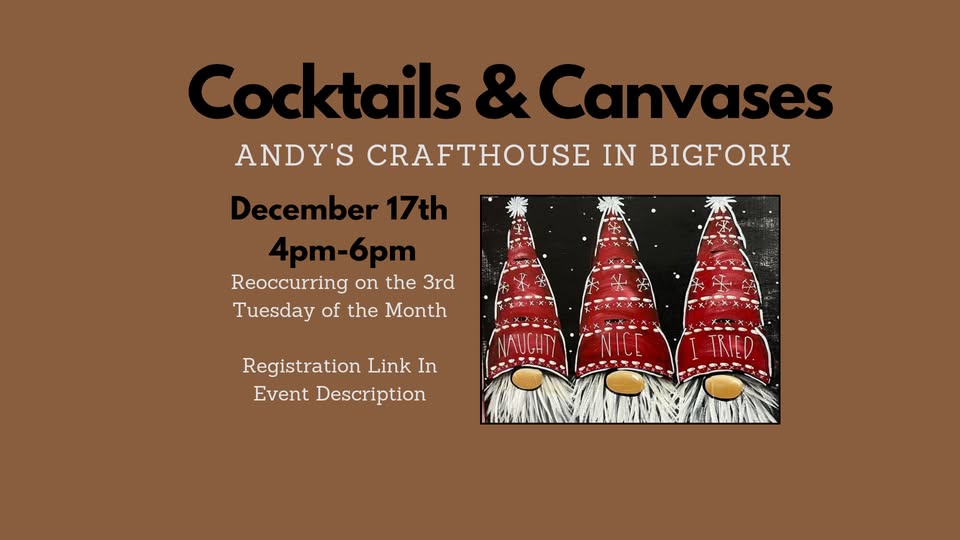 Cocktails and Canvases at Andy's Crafthouse