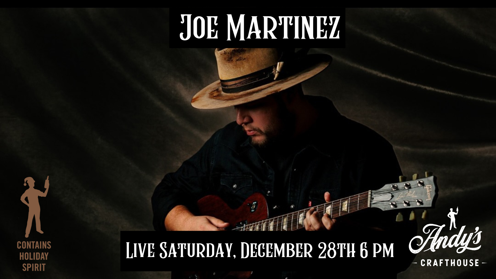 Joe Martinez LIVE at Andy's Crafthouse