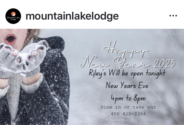 New Years at Mountain Lake Lodge