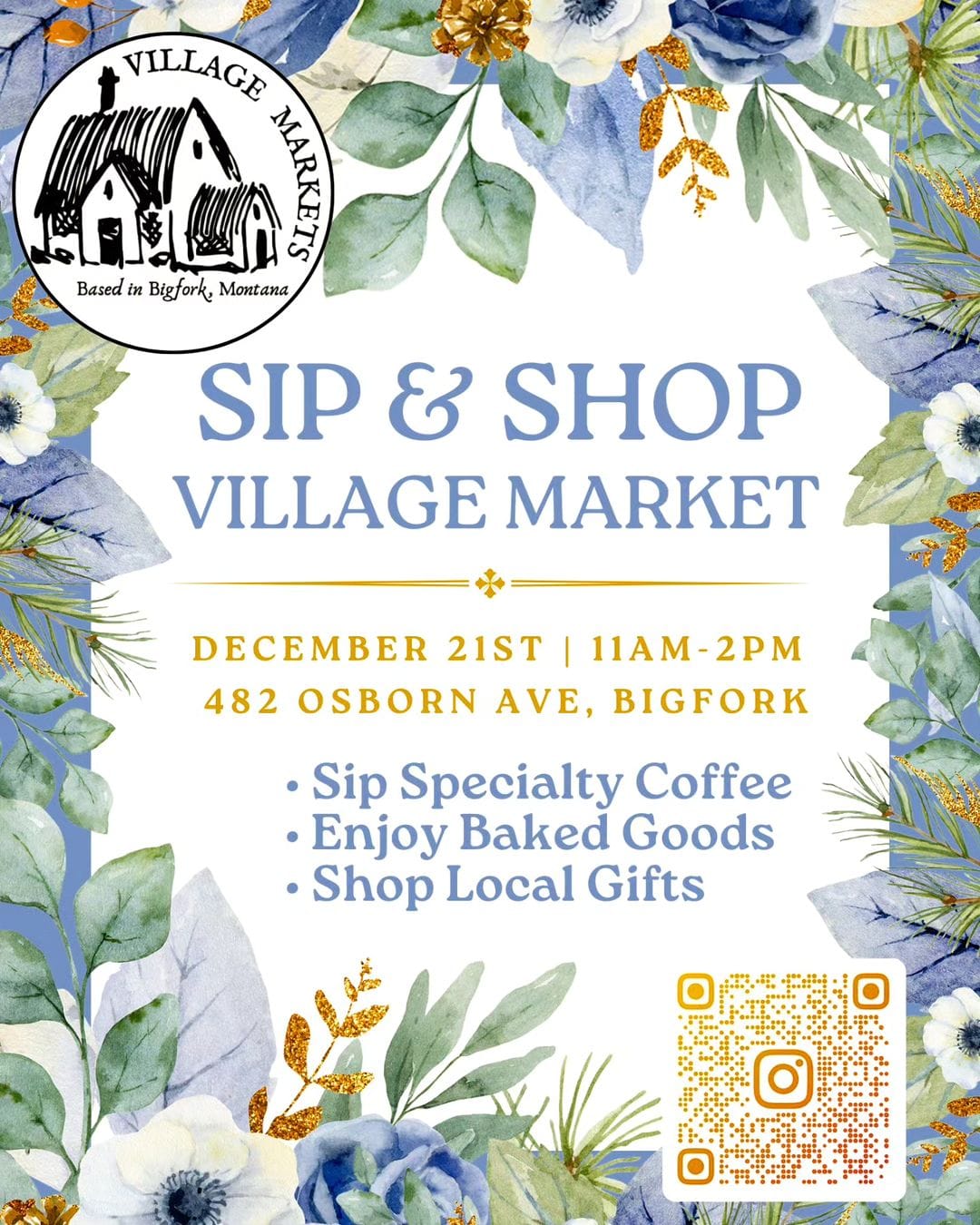 Sip n Shop at Fieldheads Bigfork Coffee House