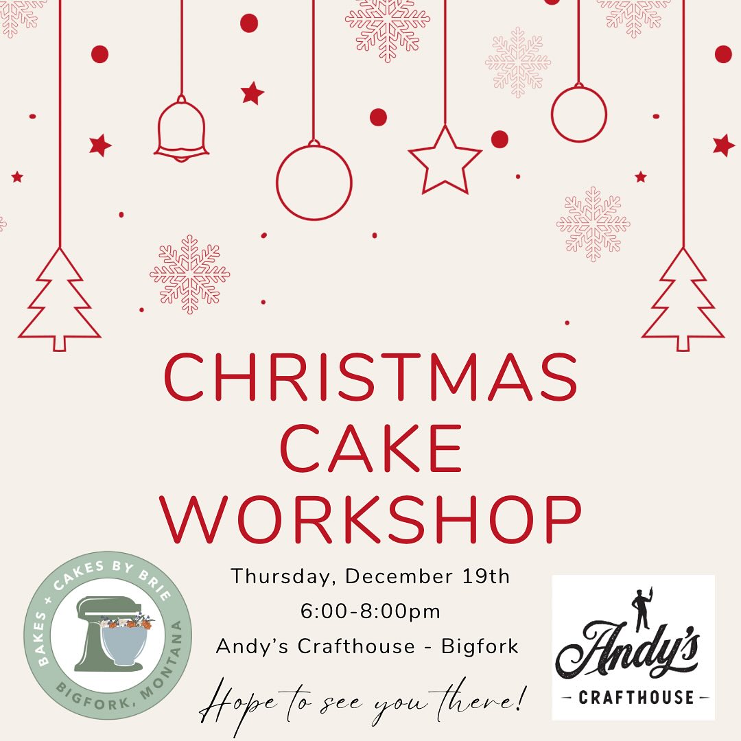 Christmas Cake Workshop at Andy's Crafthouse