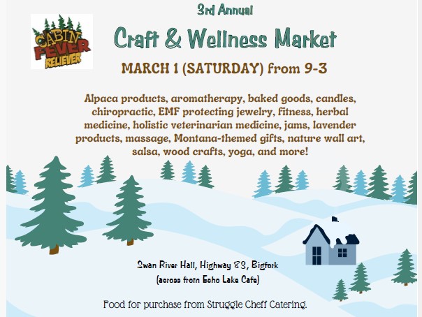 Craft and Wellness Market at Swan River community Hall