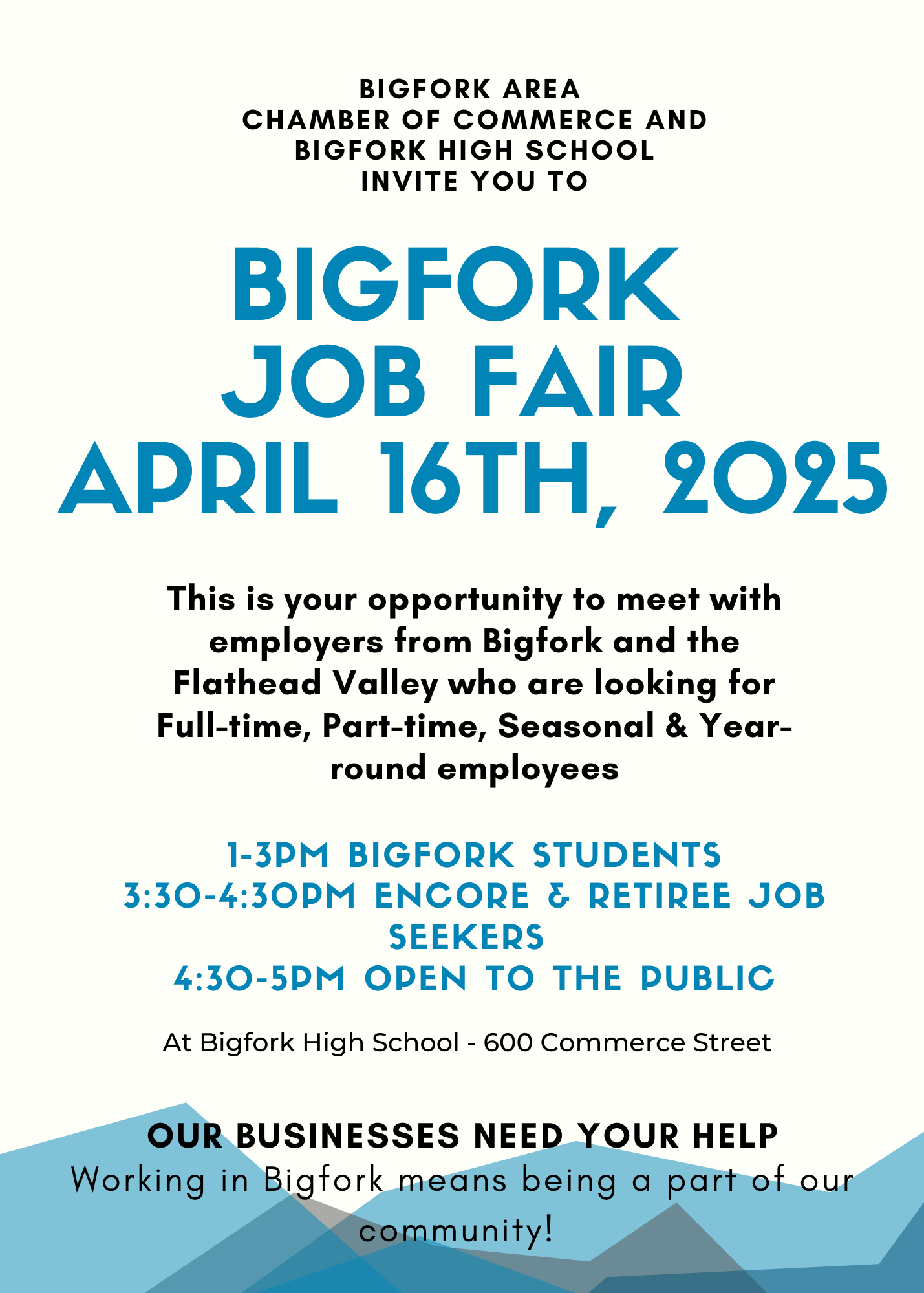 Bigfork Job Fair 2025