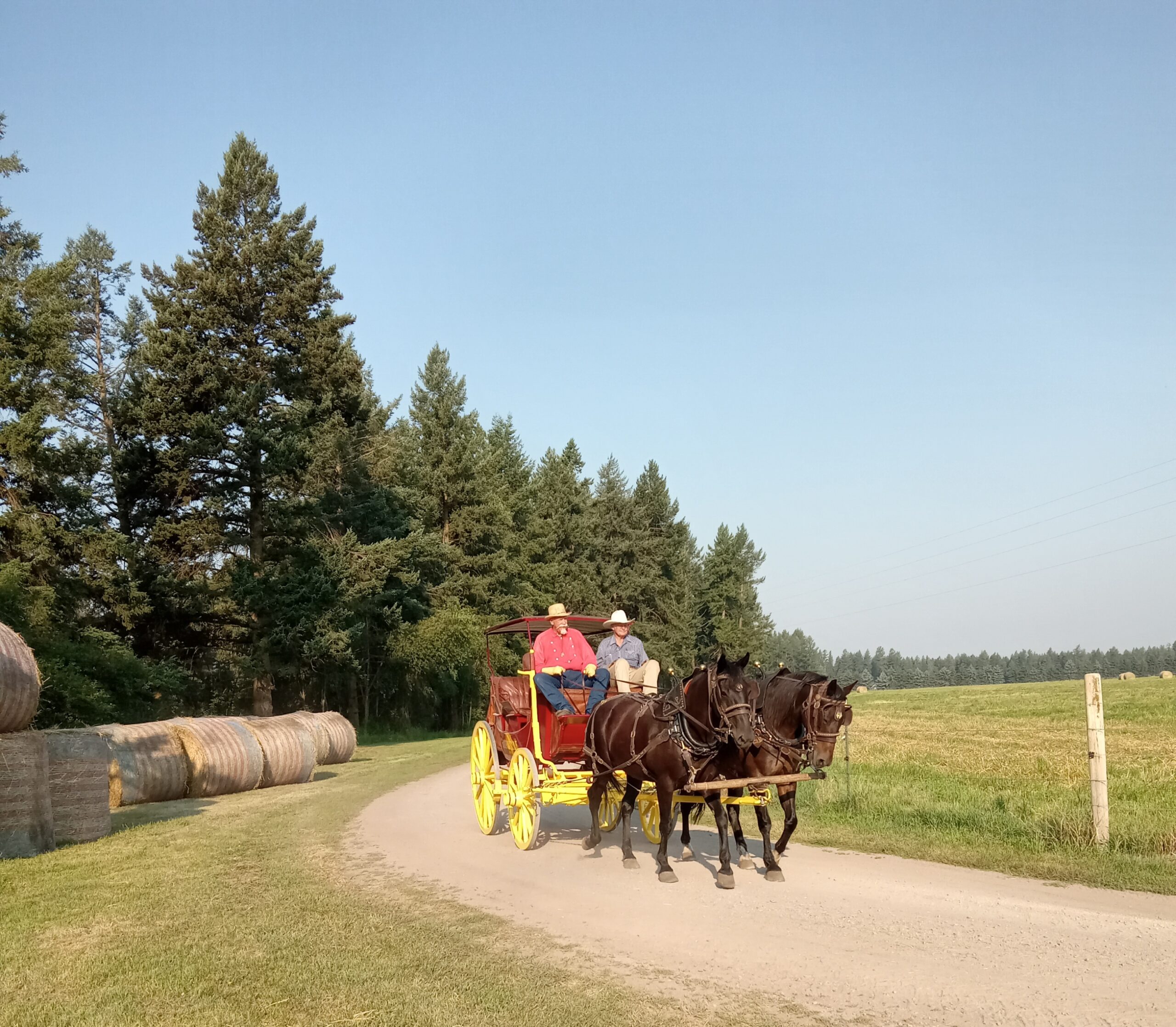 Bigfork Stagecoach at Wrangler Springs Ranch Opening Day