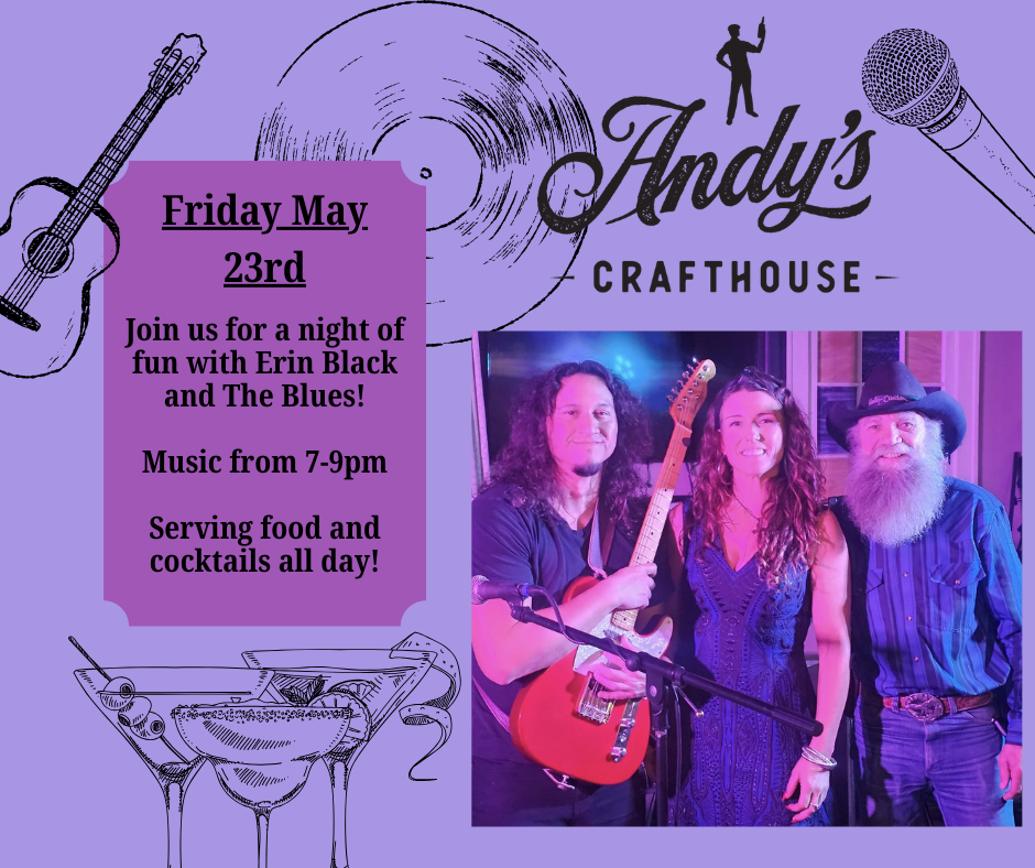 Erin Black and The Blues LIVE at Andy's Crafthouse