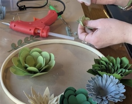 Paper Succulent Creations at Bigfork Art and Cultural Center