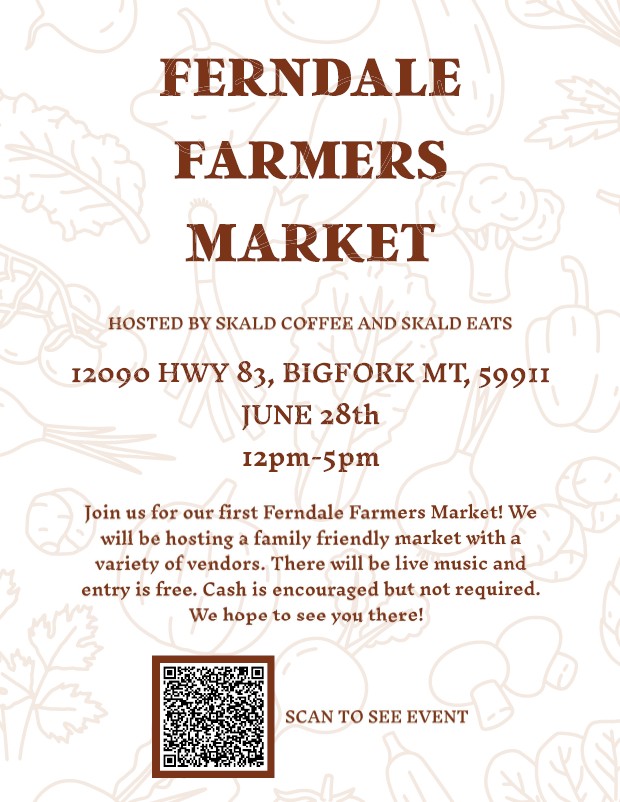 Ferndale Farmers Market at Skald Coffee