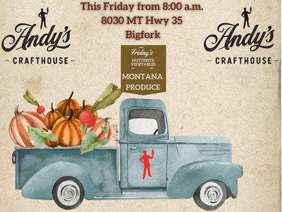 Hutterite selling at Andy's Crafthouse
