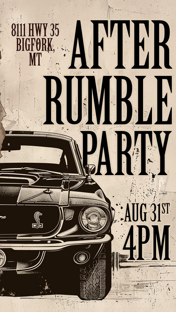 After the Rumble Party at Tall Pine Saloon and Casino