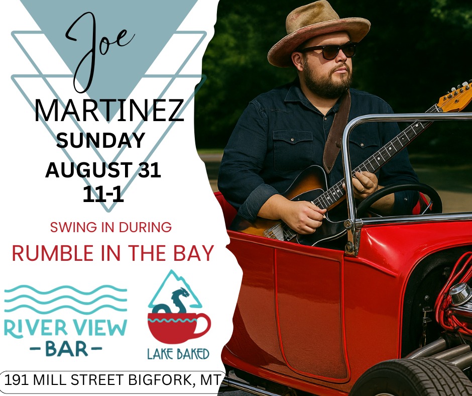 Joe Martinez LIVE at Lake Baked Riverview Bar