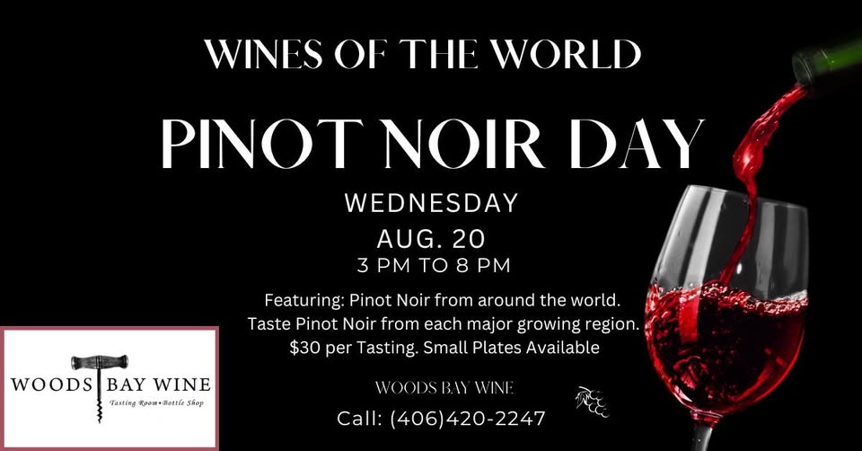 Pinot Noir Day at Woods Bay Wine