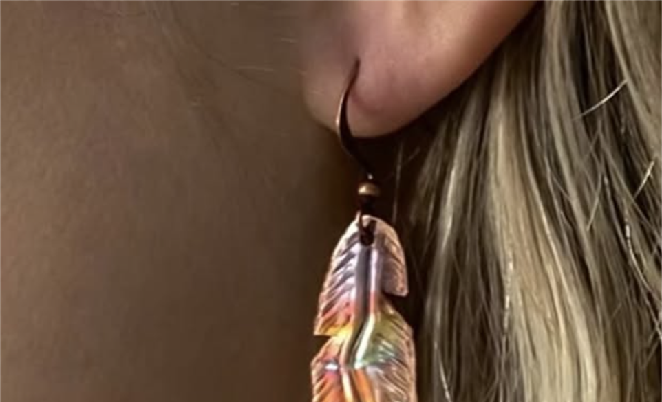 Copper Earring Making Class at BACC