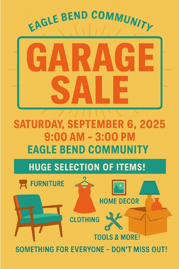 Garage Sale at Eagle Bend Community