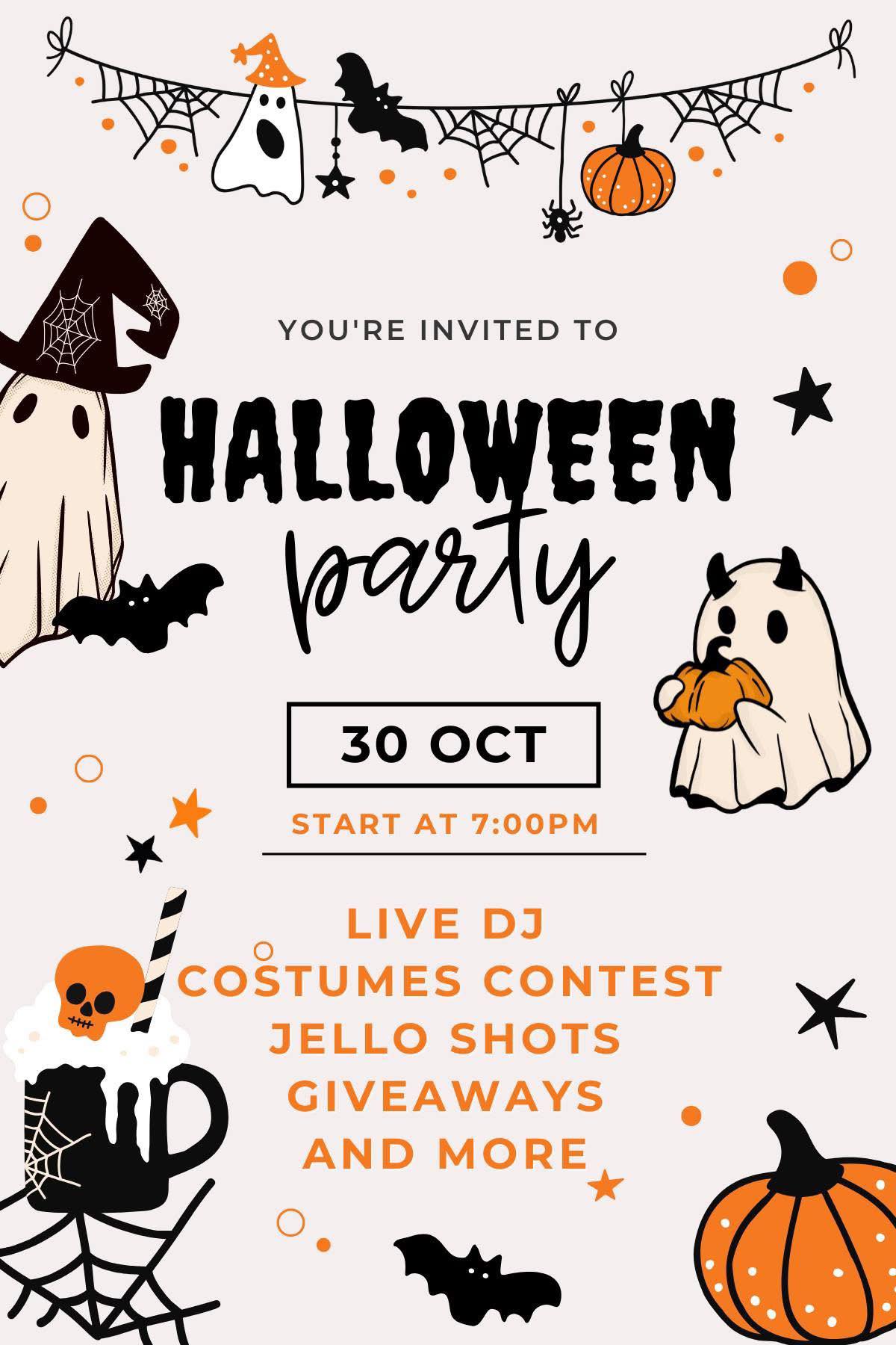 Buffalo Saloon Halloween Party Oct 30th