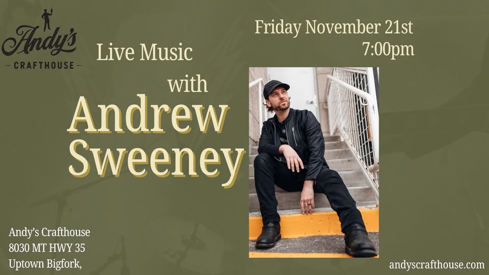 Andrew Sweeney LIVE at Andy's Crafthouse