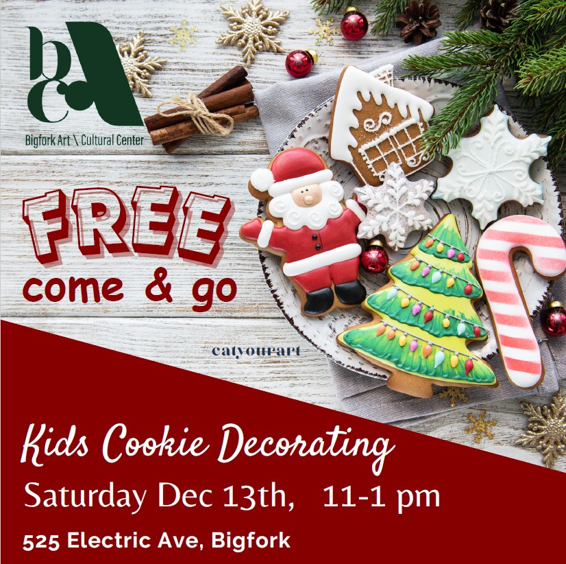 Free Kids Cookie Decorating Class at BACC Free come and go
