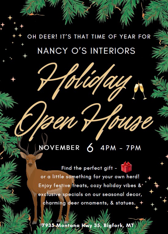 Holiday Open House at Nancy O Interiors