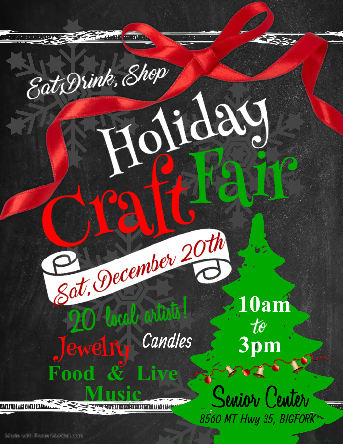 Holiday Craft Fair at the Bigfork Senior Center