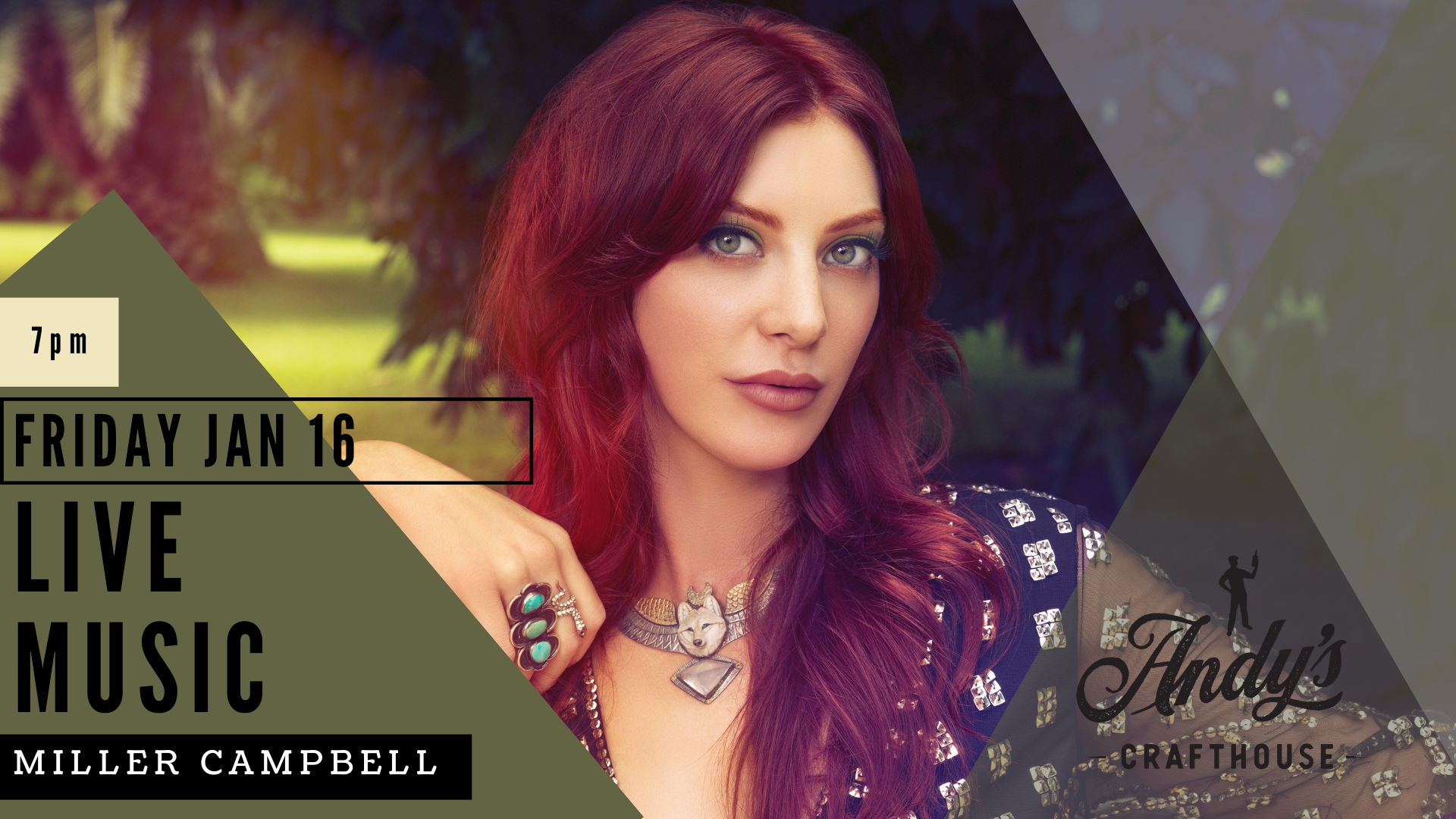 Miller Campbell LIVE at Andy's Crafthouse