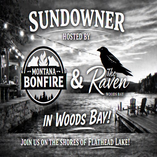 Sundowner at Montana Bonfire and The Raven