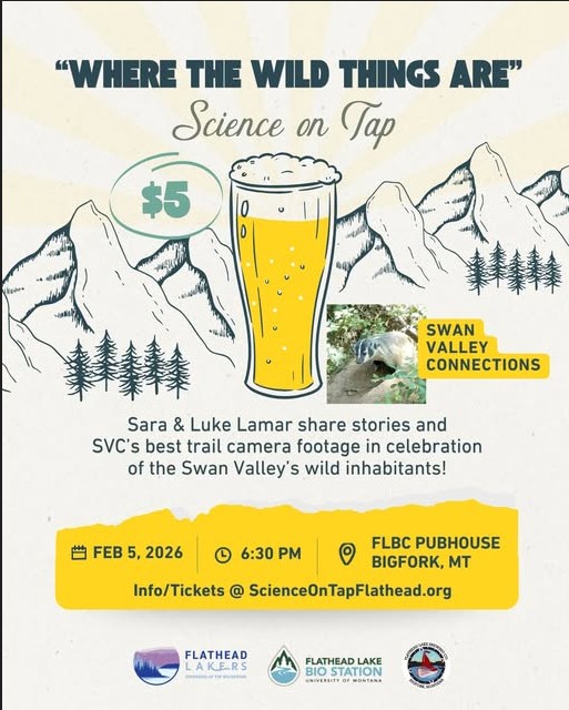 Science on Tap at Flathead Lake Brewery Feb 5
