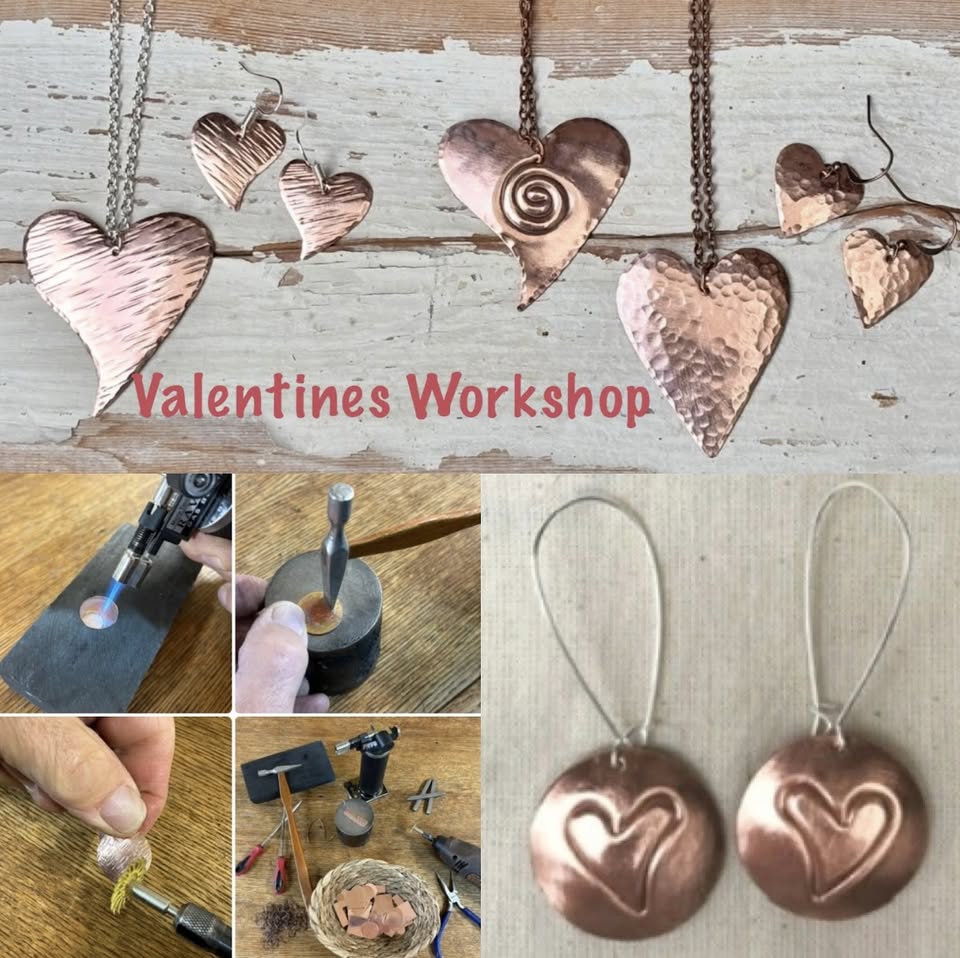 Valentine Jewelry Workshop at BACC Jan 30