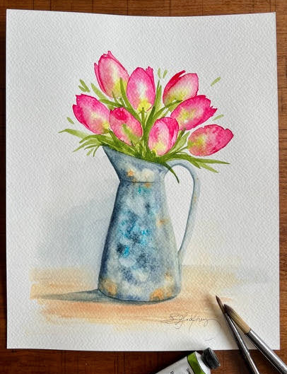 Watercolor Class at the Bigfork Art and Cultural Center March 9