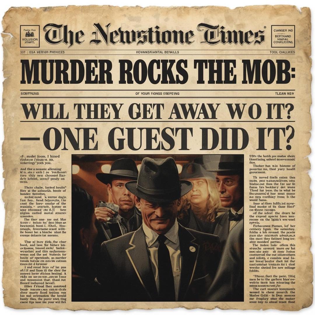 Murder Rocks the Mob Mystery at Andy's Crafthouse