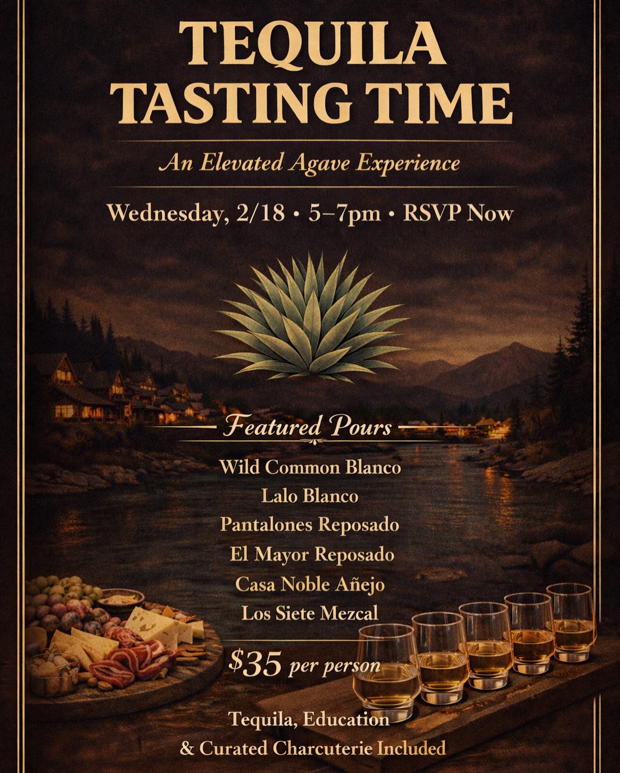 Tequila Tasting at Bigfork Wine And Whiskey