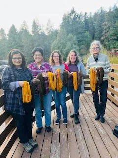 Plant Dye Class at Fiber