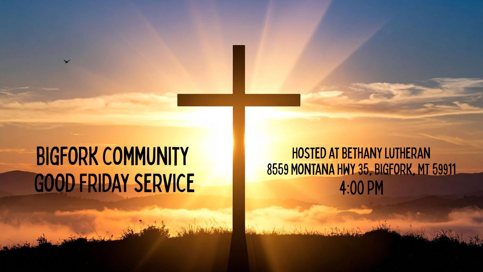 Good Friday Service at Bethany Lutheran Church