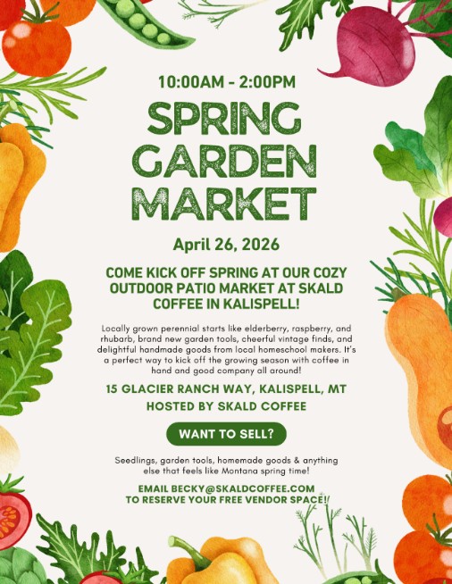 Spring Garden Market at Skald Coffee