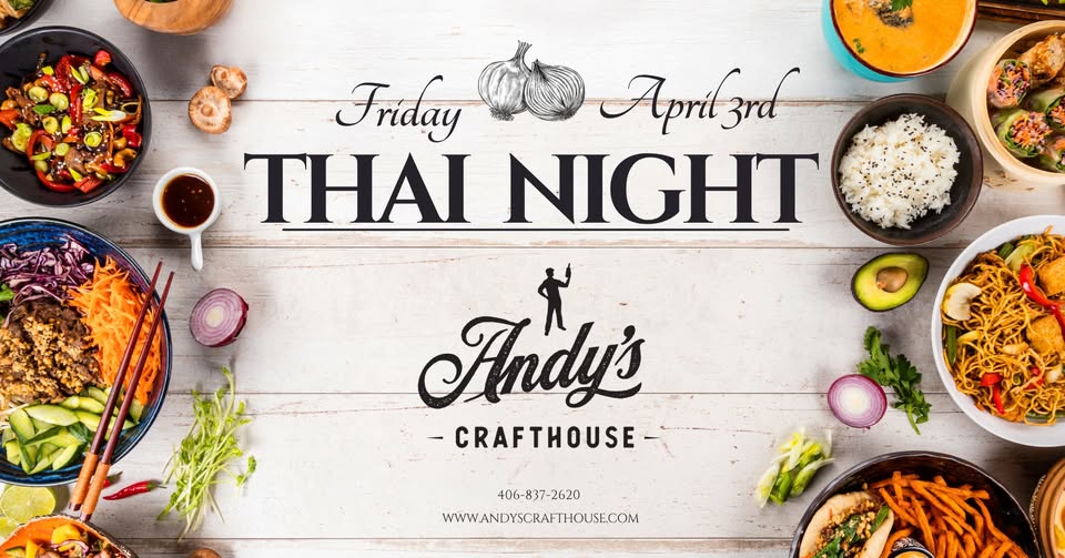 Thai Night at Andy's Crafthouse