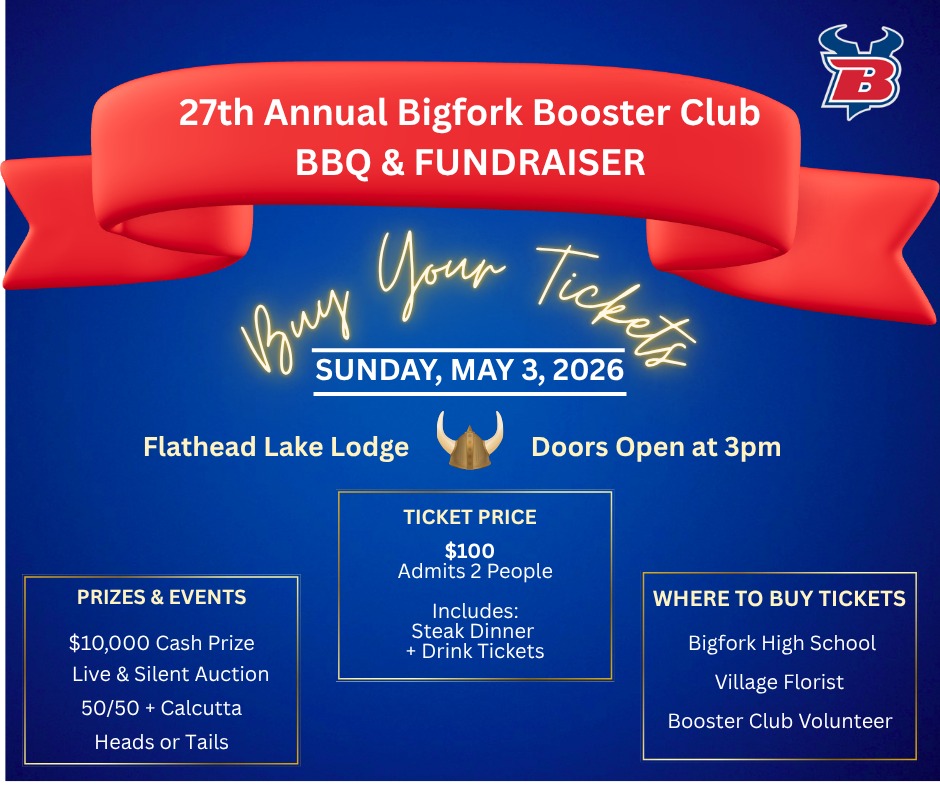 Bigfork Booster Club Annual BBQ Fundraiser at Flathead Lake Lodge