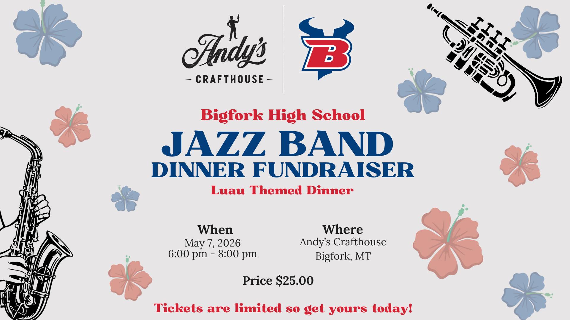 Bigfork High School Jazz Band Fundraiser