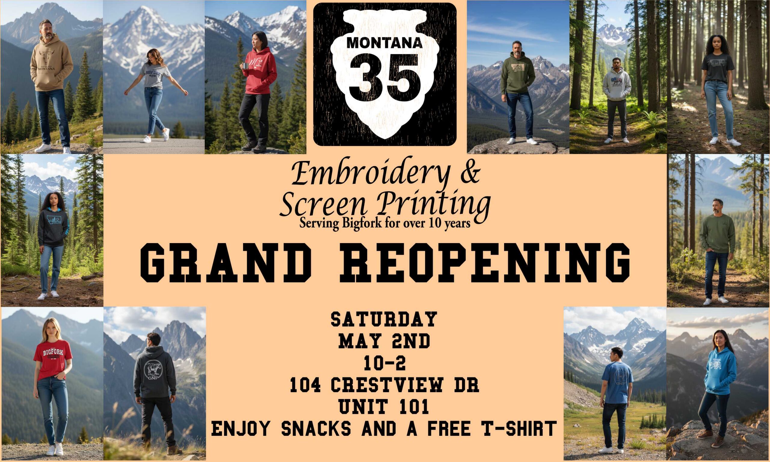 Grand Re-Opening at Montana 35