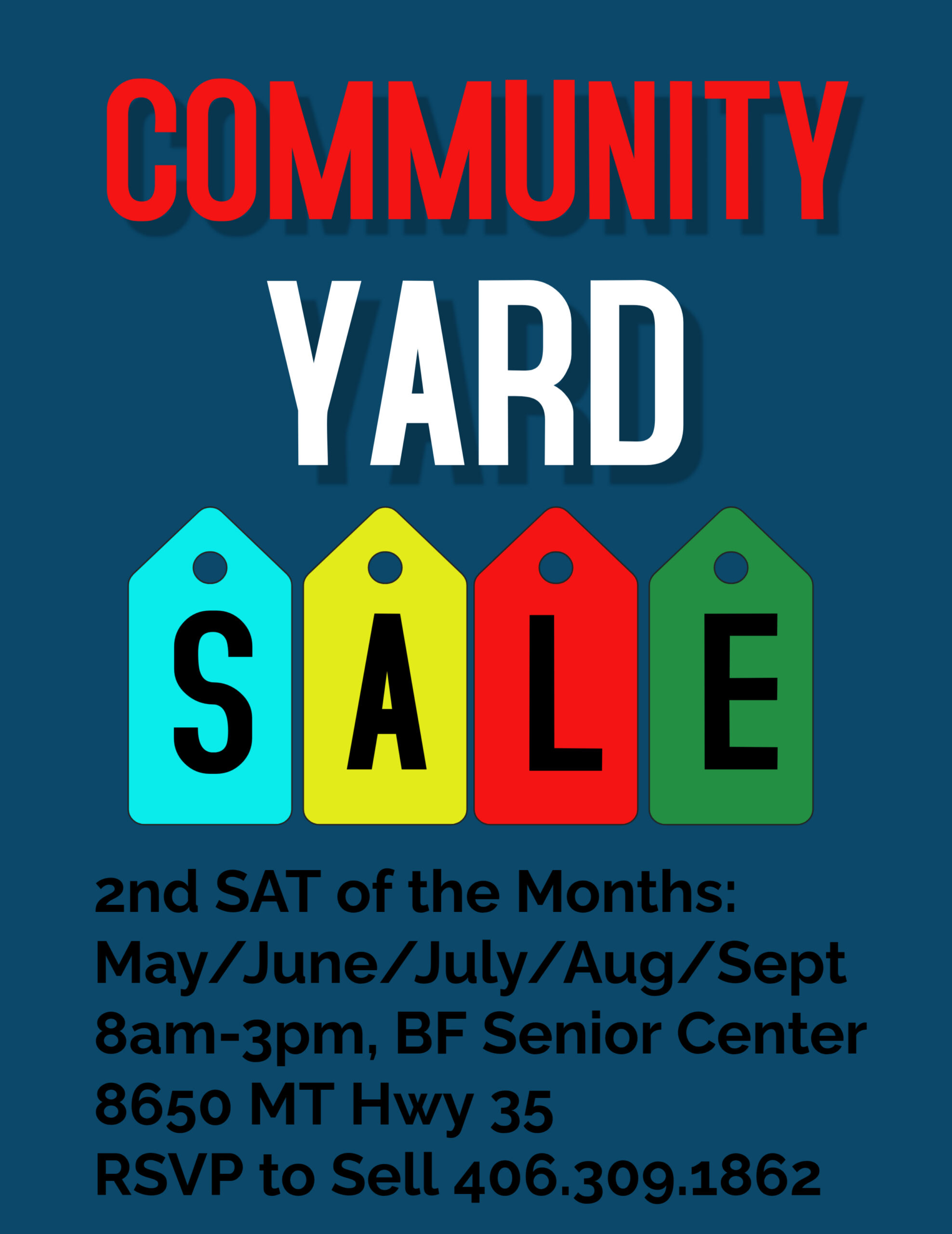 Community Yard Sale at Bigfork Senior Center