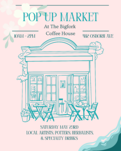 Pop Up Market at Bigfork Coffee House