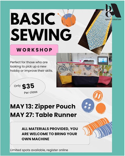 Basic Sewing Class at Bigfork ARt and Cultural Center