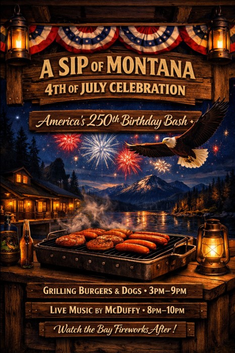 sip of montana 4th of july