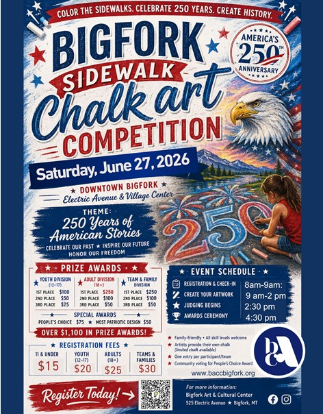 Bigfork Sidewalk Chalk Art Competition