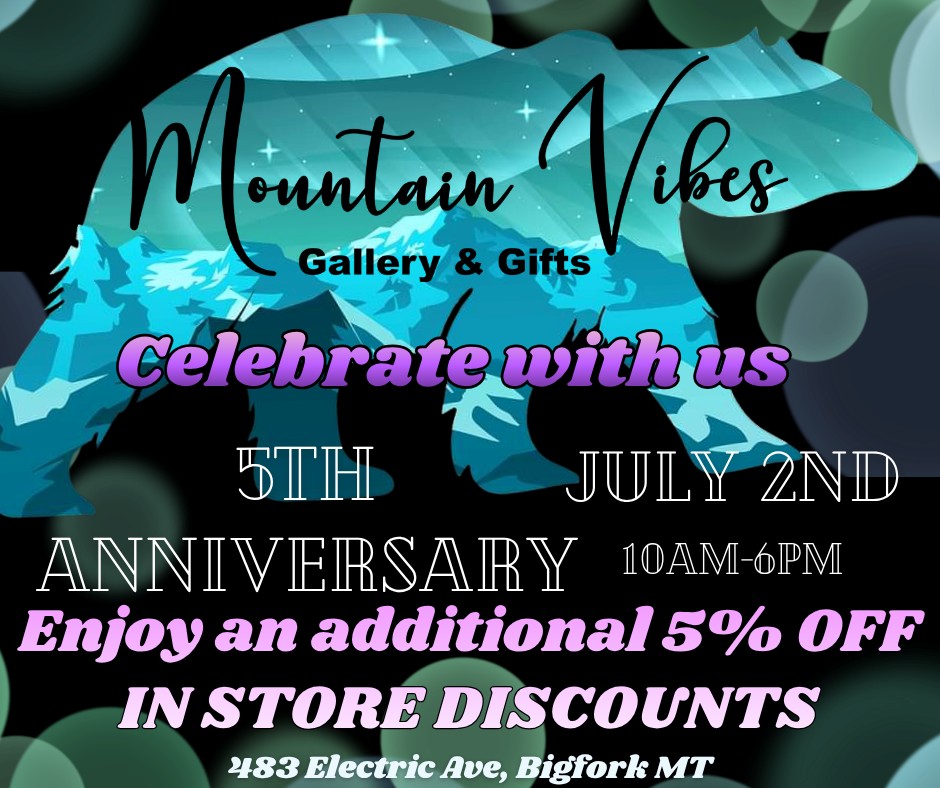 Mountain Vibes July 2nd sale for 5th anniversary