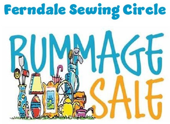 ferndale sewing circle rummage sale at ferndale community hall