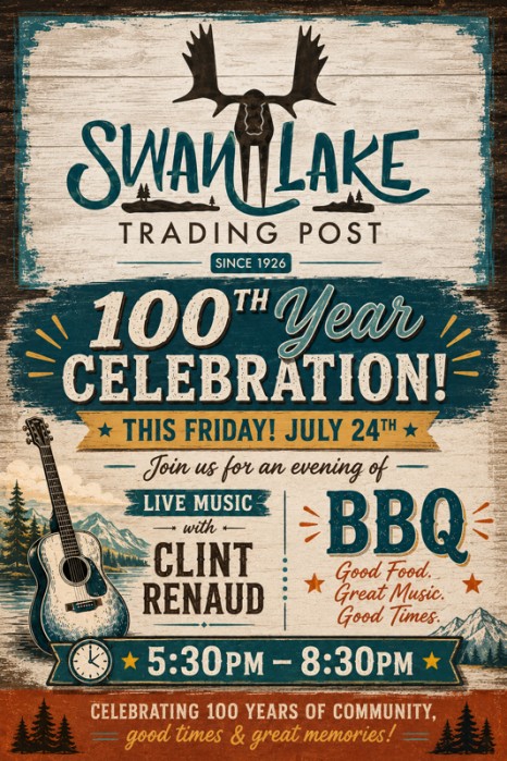 swan lake trading post 100 year celebration