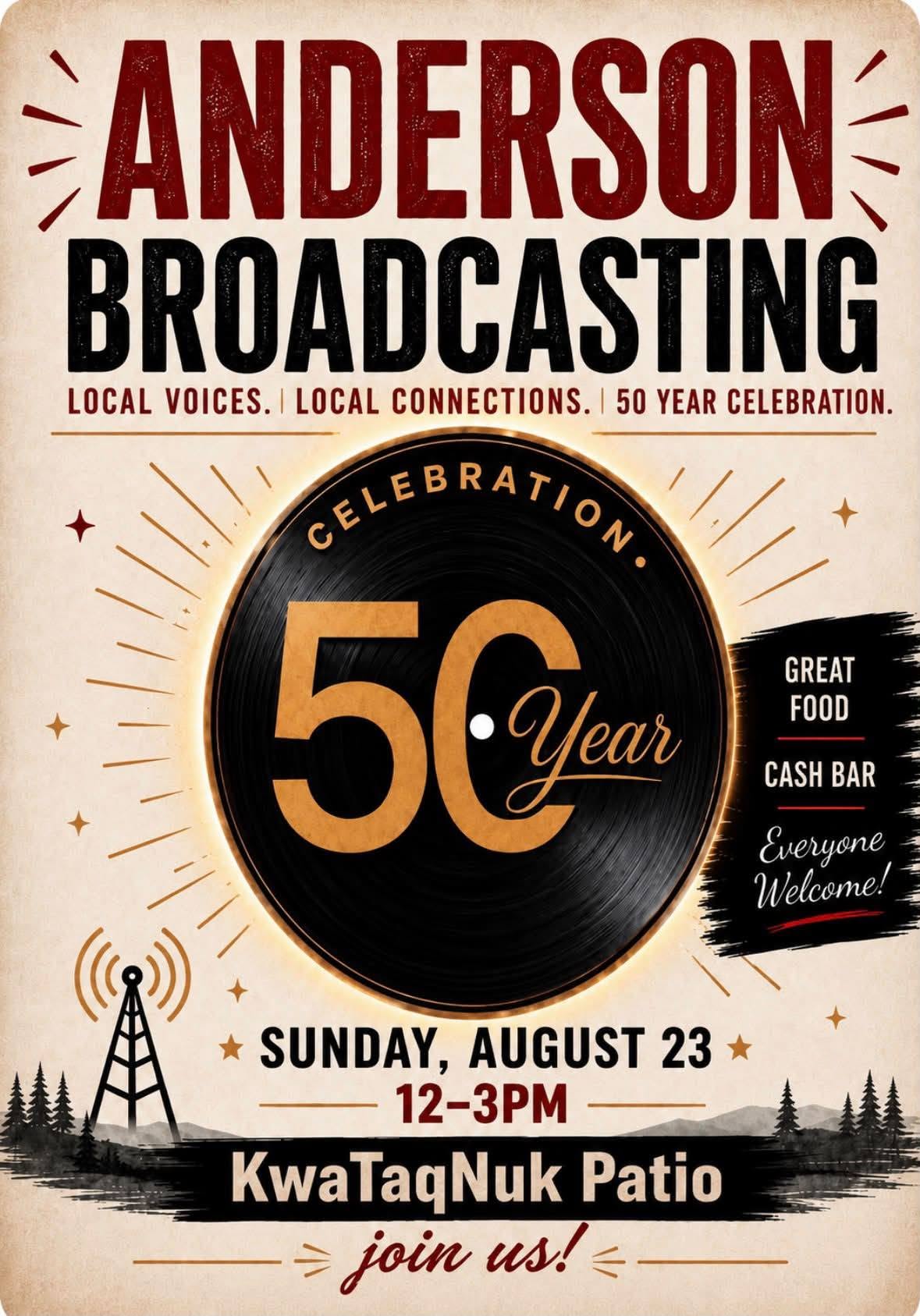 Anderson Broadcasting 50 Year Celebration