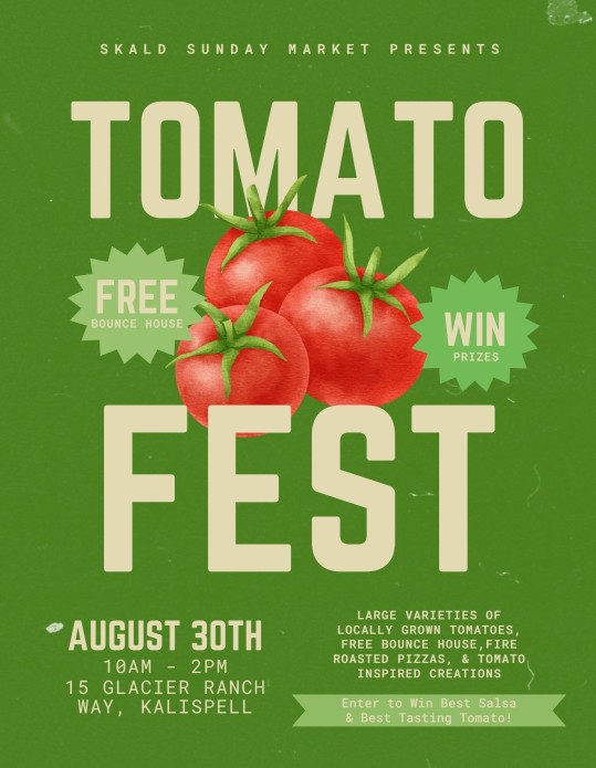 tomato fest kalispell mt