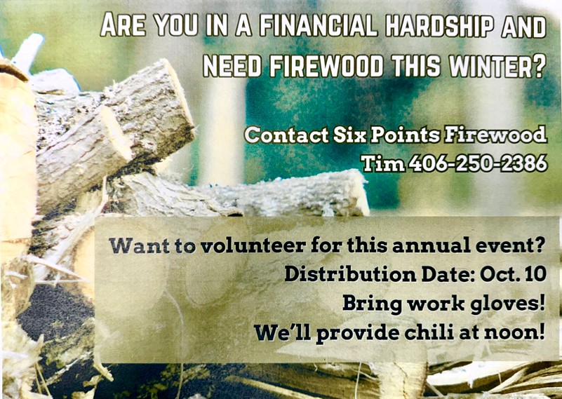 free firewood for the community