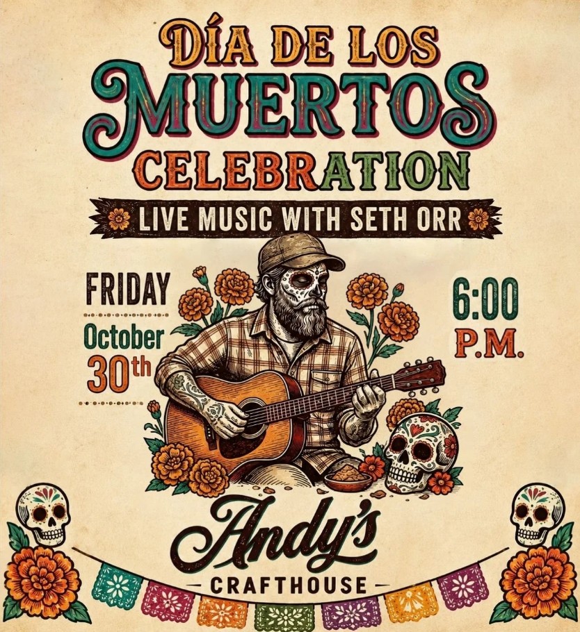 dia de los muertos at andys crafthouse