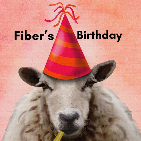 fiber yarn's birthday photo